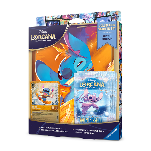Disney Lorcana Collection Starter Set Edição Stich - Winterspell