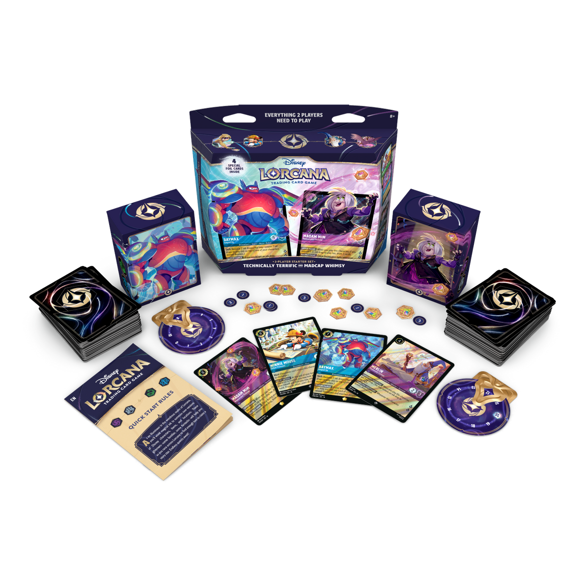 Disney Lorcana Hyperia City 2 Player Starter Set - Psydeck
