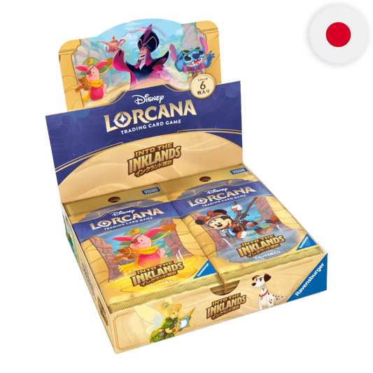 Disney Lorcana Into the Inklands Japonês Booster Box - Psydeck
