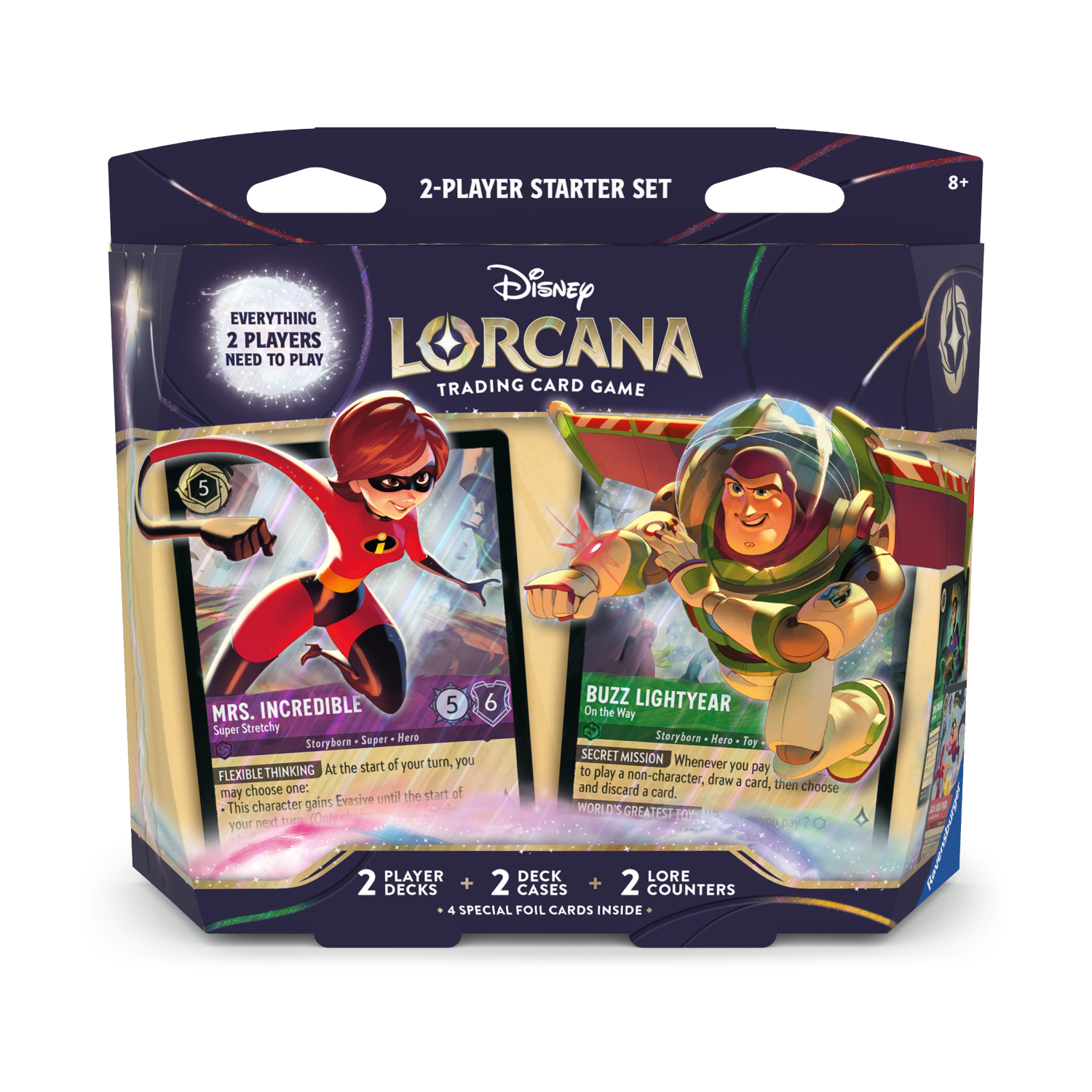 Disney Lorcana Wilds Unknown 2 Player Starter Set - Psydeck