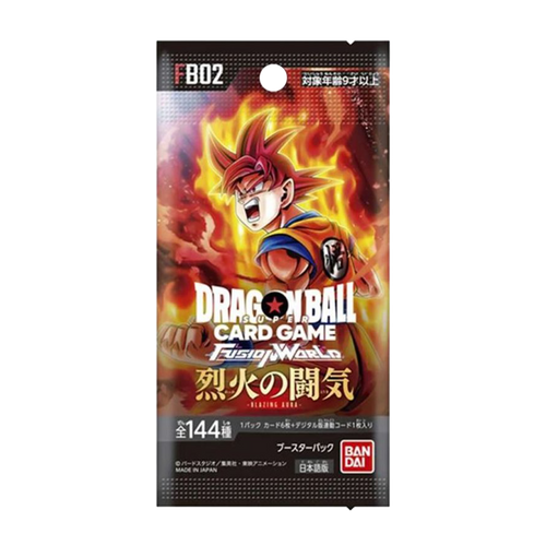 Dragon Ball FB02 - Blazing Aura Booster Box JP - Psydeck