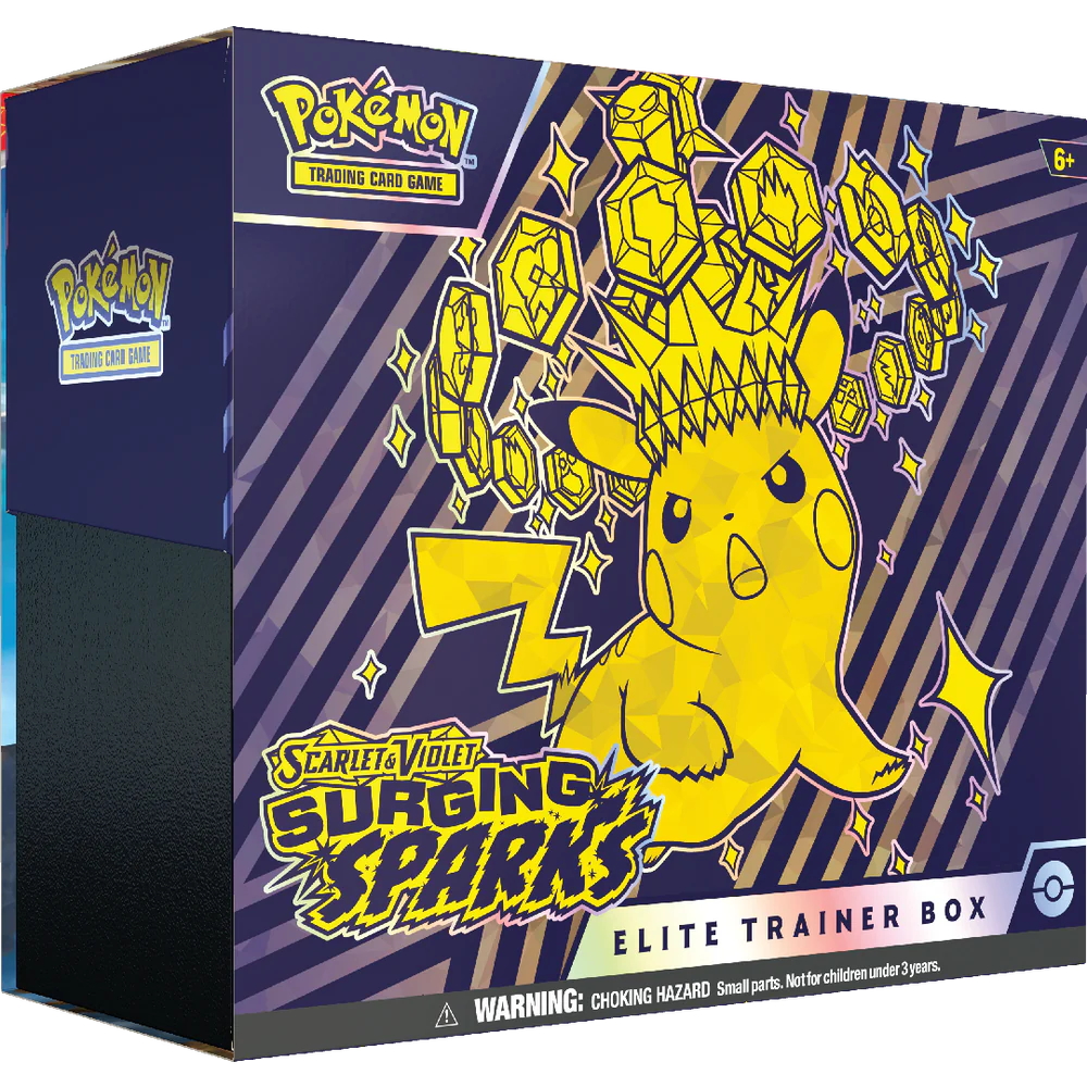 Pokemon Scarlet & Violet - Surging Sparks Elite Trainer Box