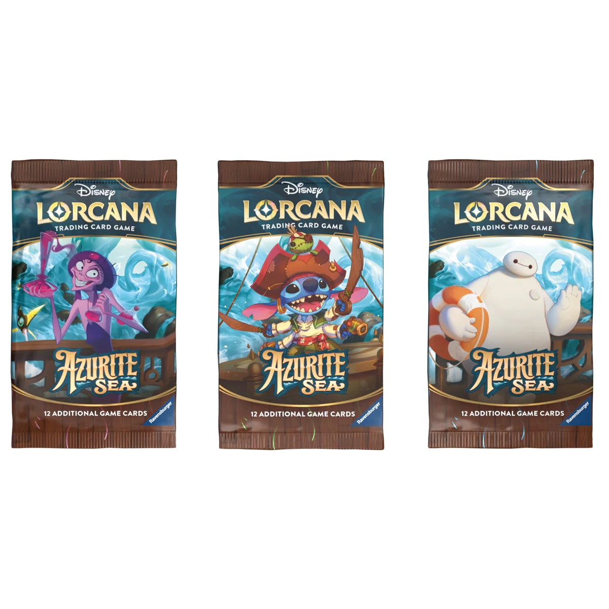 Disney Lorcana Azurite Sea Booster Pack