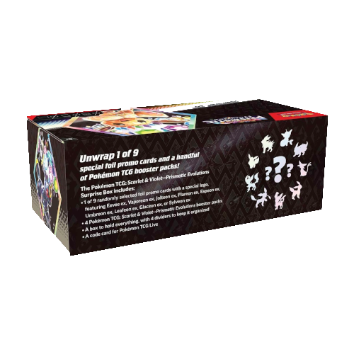 Pokemon Scarlet & Violet - Prismatic Evolutions Surprise Box