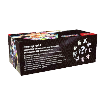 Pokemon Scarlet & Violet - Prismatic Evolutions Surprise Box