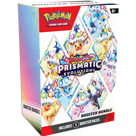 Pokemon Scarlet & Violet - Prismatic Evolutions Booster Bundle