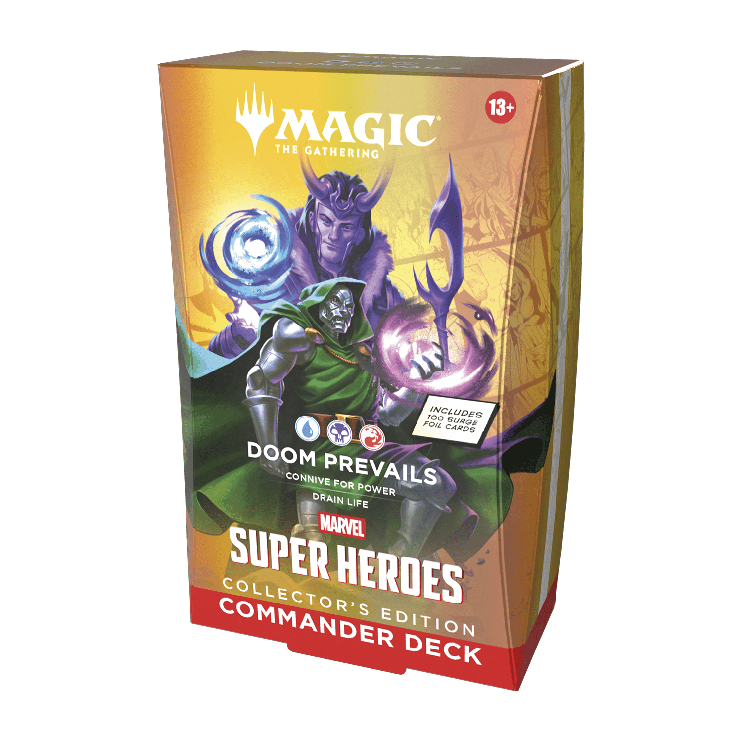 Marvel Super Heroes Commander Deck Collector’s Edition - Doom Prevails ...