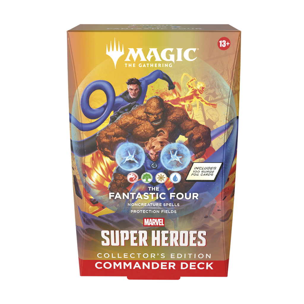 Marvel Super Heroes Commander Deck Collector’s Edition - The Fantastic Four - Psydeck