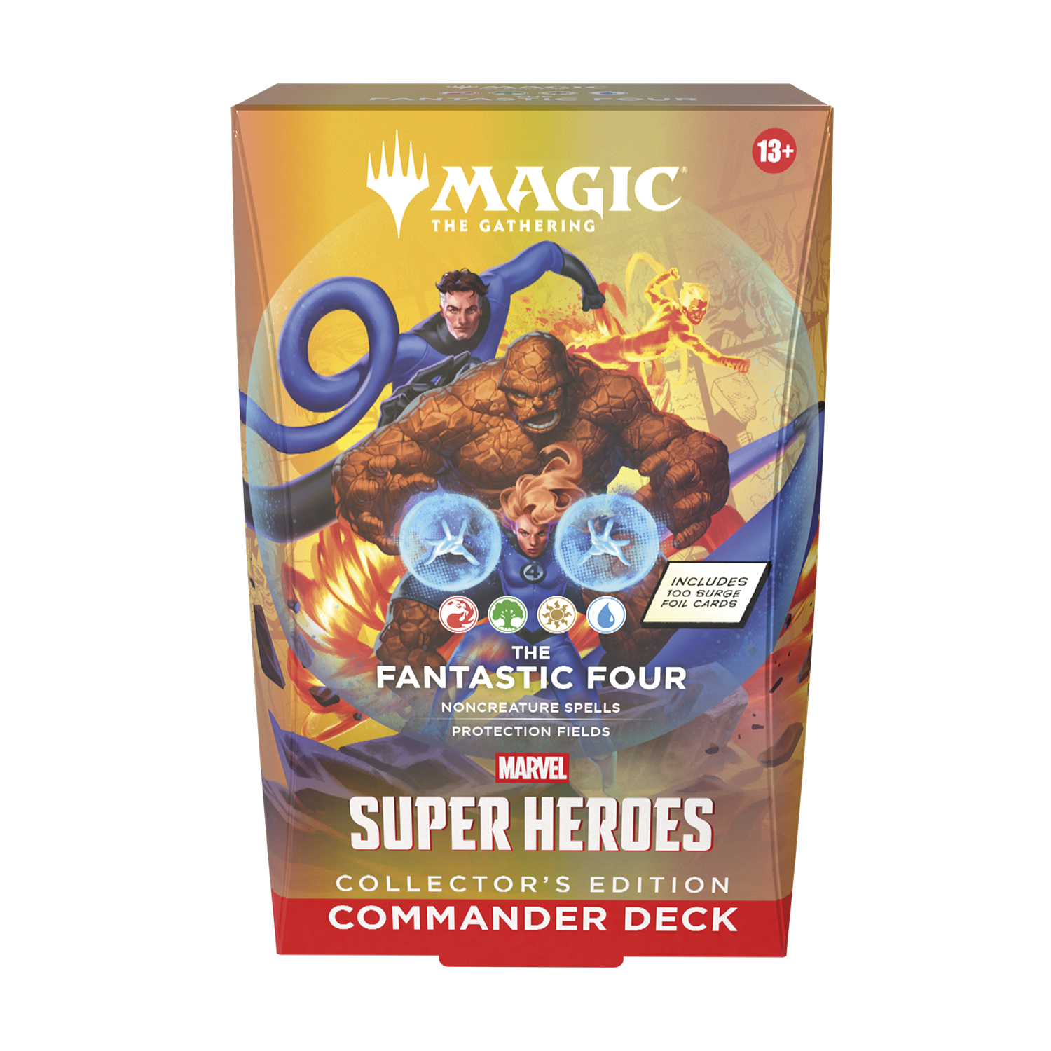 Marvel Super Heroes Commander Deck Collector’s Edition - The Fantastic Four - Psydeck