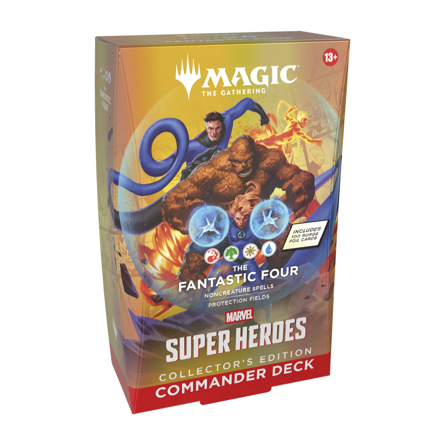 Marvel Super Heroes Commander Deck Collector’s Edition - The Fantastic Four - Psydeck