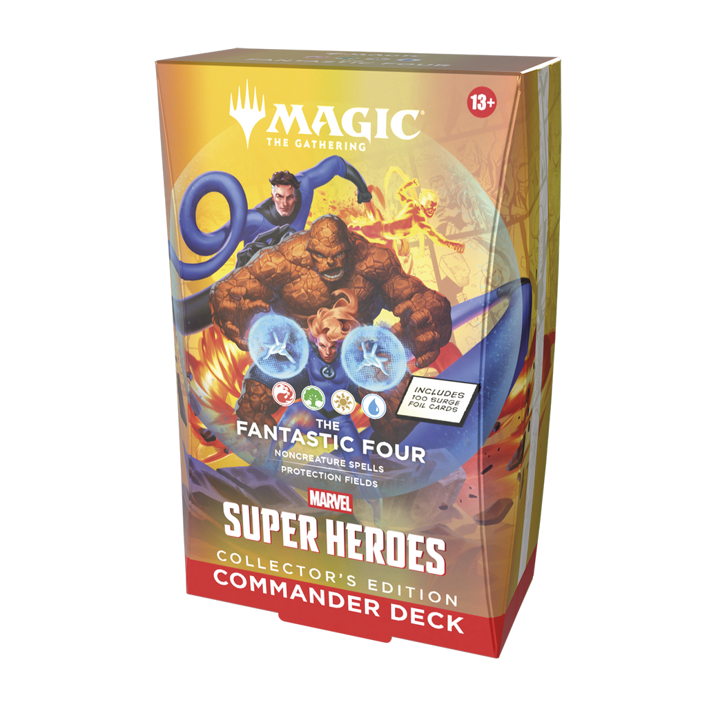 Marvel Super Heroes Commander Deck Collector’s Edition - The Fantastic Four - Psydeck