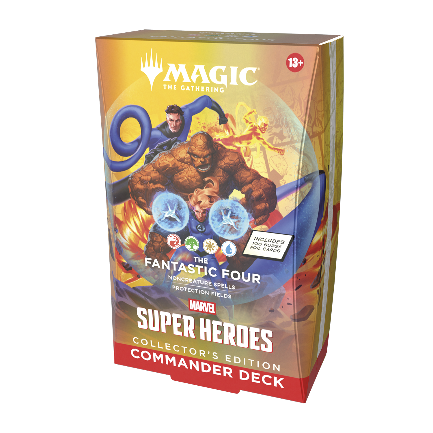 Marvel Super Heroes Commander Deck Collector’s Edition - The Fantastic Four - Psydeck