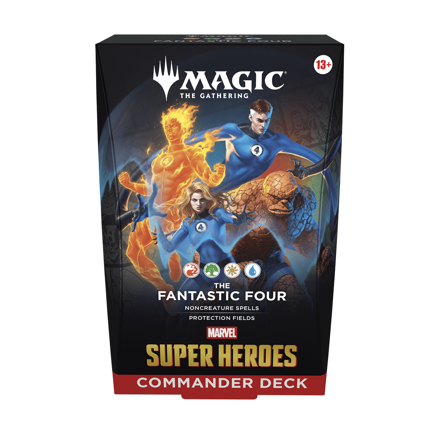 Marvel Super Heroes Commander Deck - The Fantastic Four - Psydeck