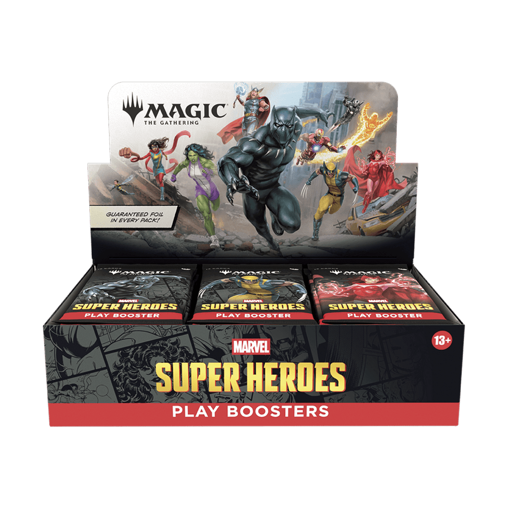 Marvel Super Heroes Play Booster Box - Psydeck