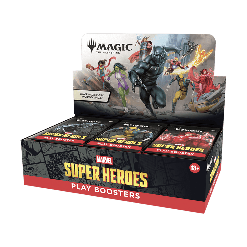 Marvel Super Heroes Play Booster Box - Psydeck