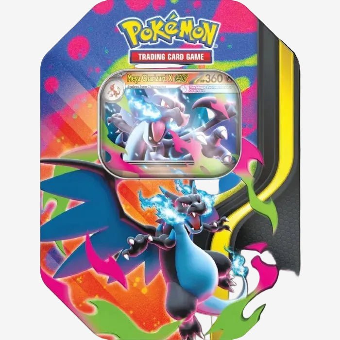 Mega Charizard X ex Tin - Psydeck