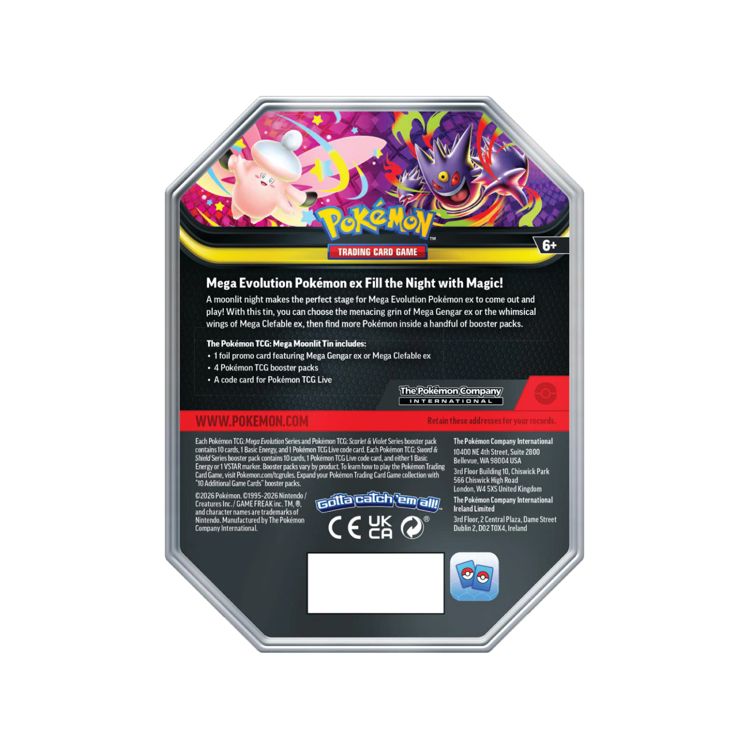 Mega Clefable ex Tin - Psydeck