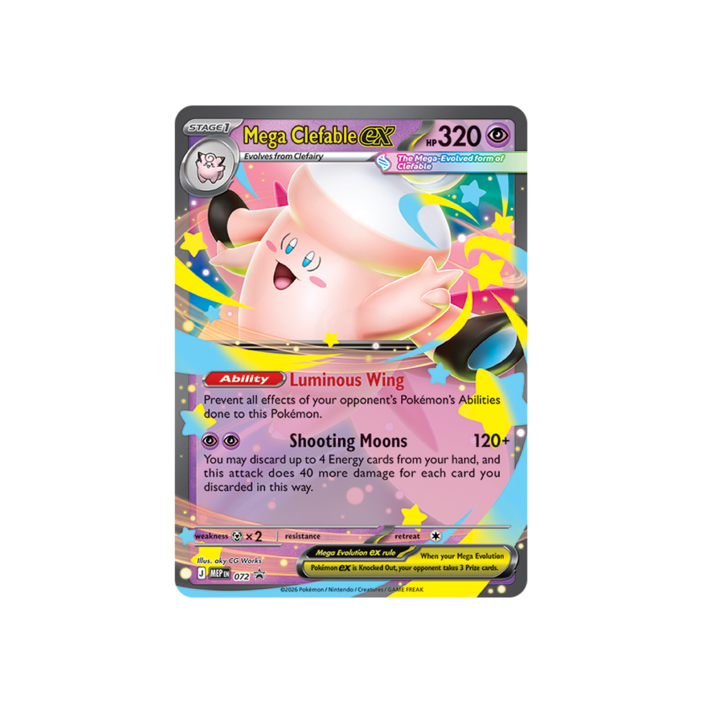 Mega Clefable ex Tin - Psydeck