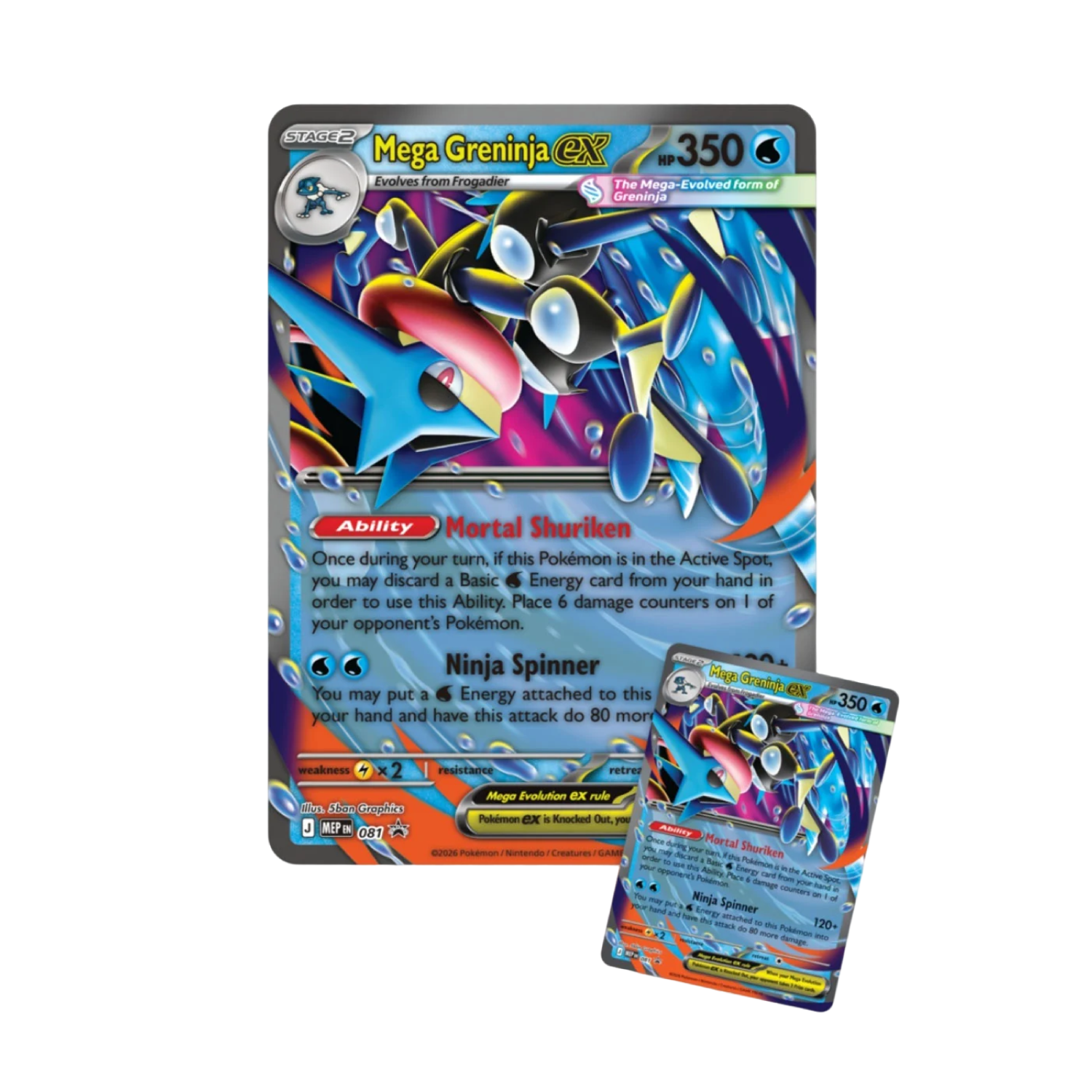 Mega Greninja ex Premium Collection - Psydeck