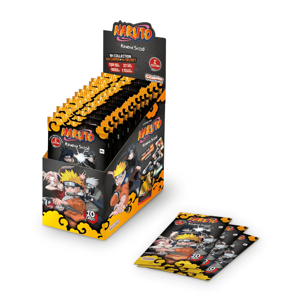 Naruto Mythos TCG - Konoha Shidō Booster Box (1ª Edição) - Psydeck