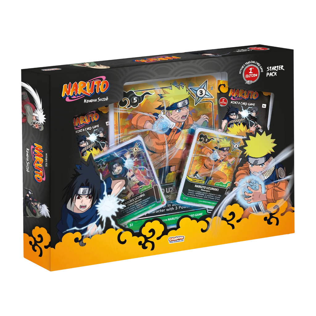 Naruto Mythos TCG - Konoha Shidō Starter Pack (1ª Edição) - Psydeck