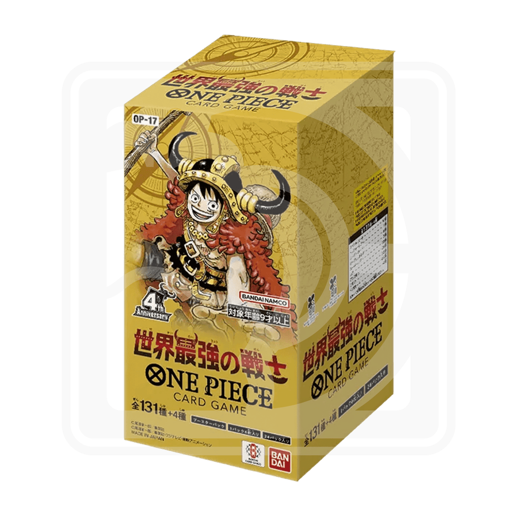 OP-17 The World’s Strongest Warriors Booster Box JP - Psydeck