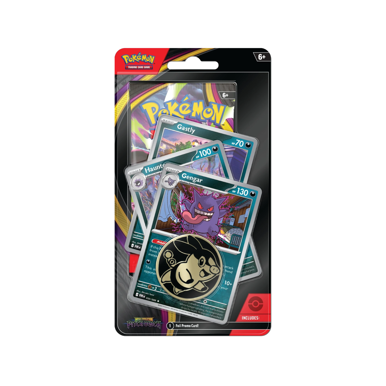 Pitch Black Premium Checklane Blister Gengar - Psydeck