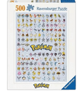 Pokémon 500 peças - Psydeck