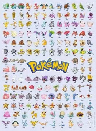 Pokémon 500 peças - Psydeck
