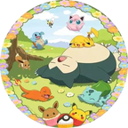 Pokémon 500 peças em círculo - Psydeck