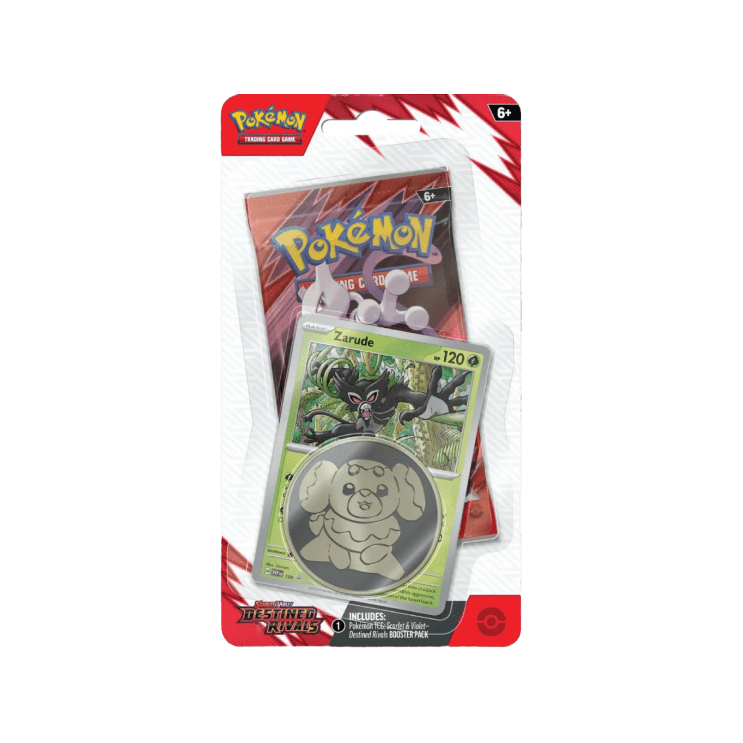 Pokemon Destined Rivals Checklane Blister Zarude - Psydeck