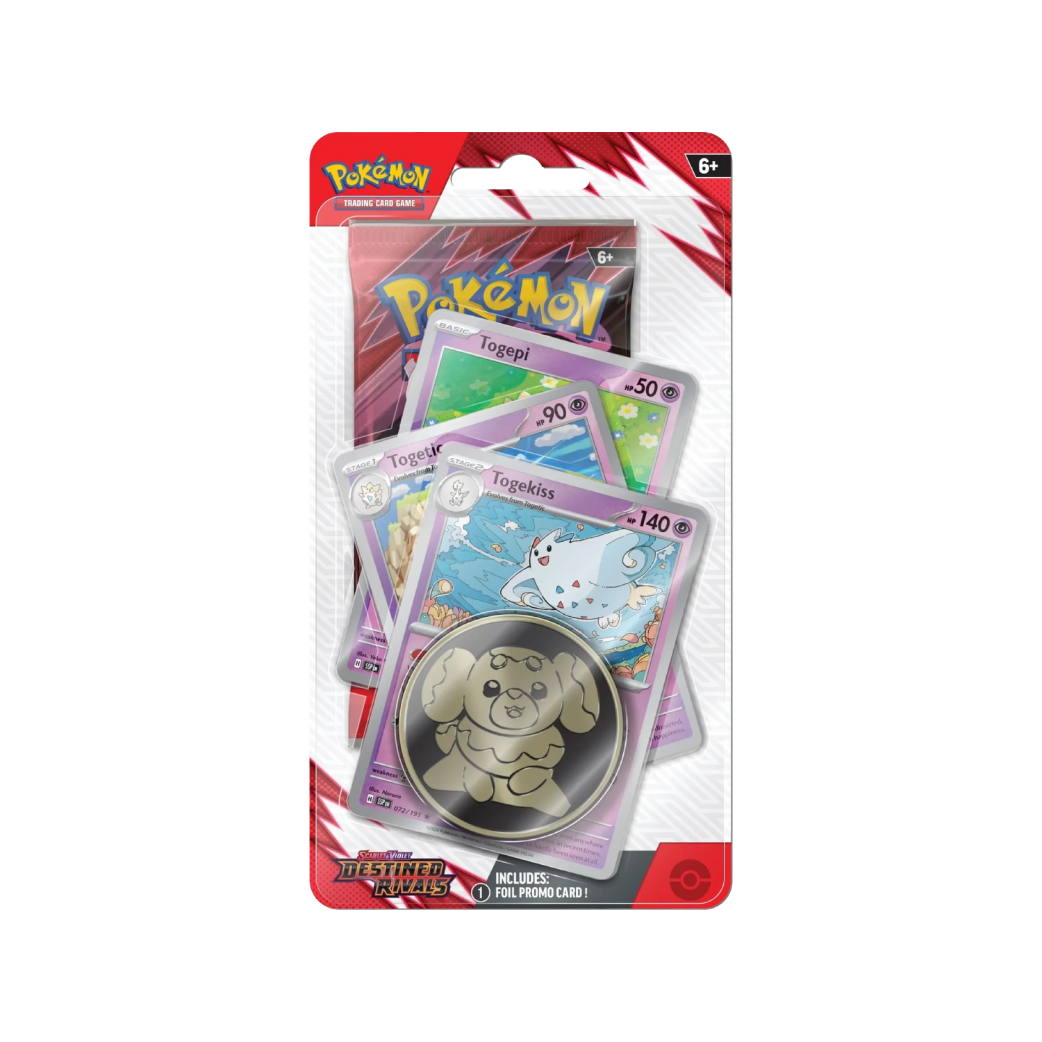 Pokemon Destined Rivals Premium Checklane Blister Togekiss - Psydeck