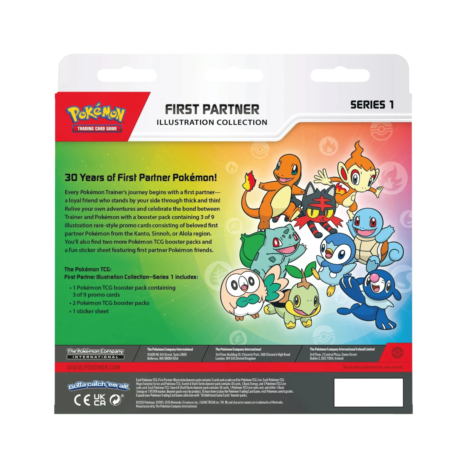 Pokémon First Partner Illustration Collections - Series 1 - Psydeck