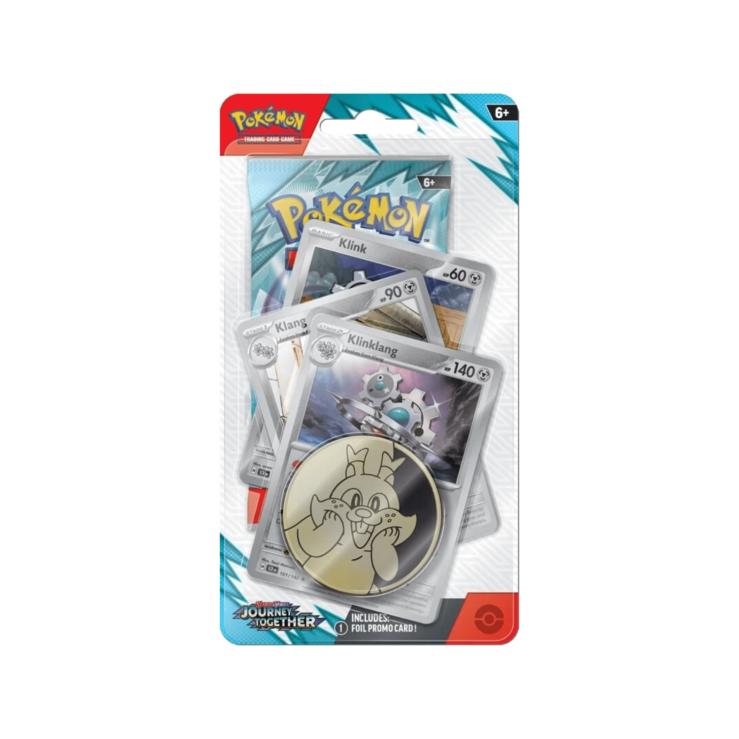 Pokemon Journey Together Premium Checklane Blister Klinklang - Psydeck