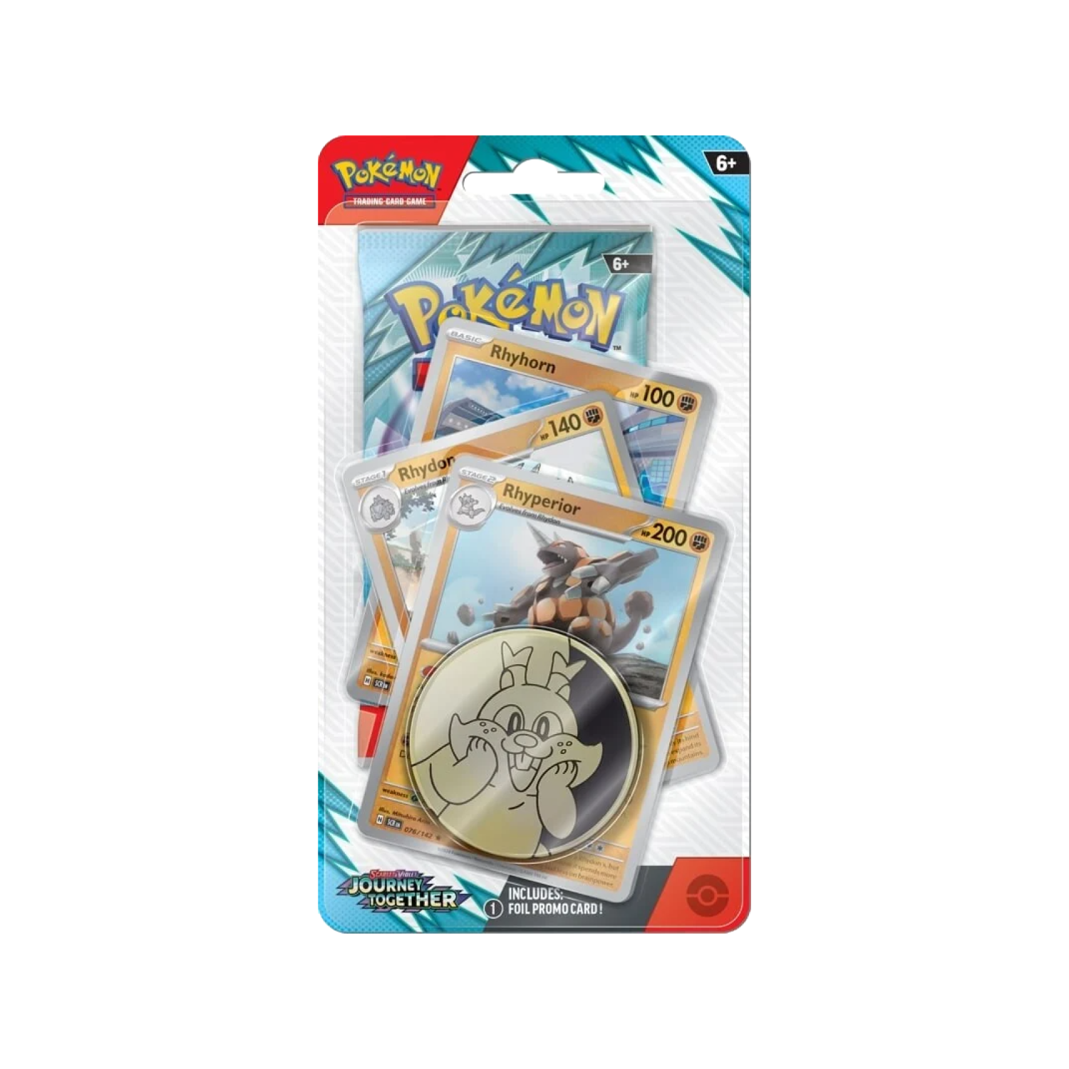 Pokemon Journey Together Premium Checklane Blister Rhyperior - Psydeck