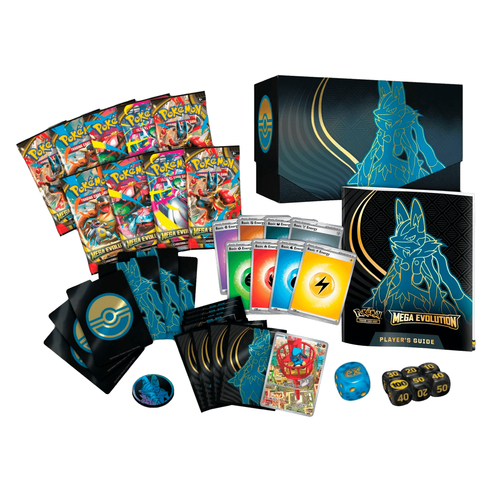 Pokémon ME01 - Mega Evolution Elite Trainer Box - Mega Lucario - Psydeck