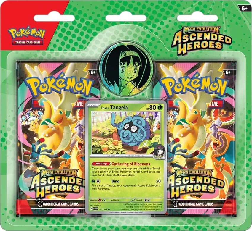 Pokemon ME2.5 - Ascended Heroes Collection Erika’s Tangela - Psydeck