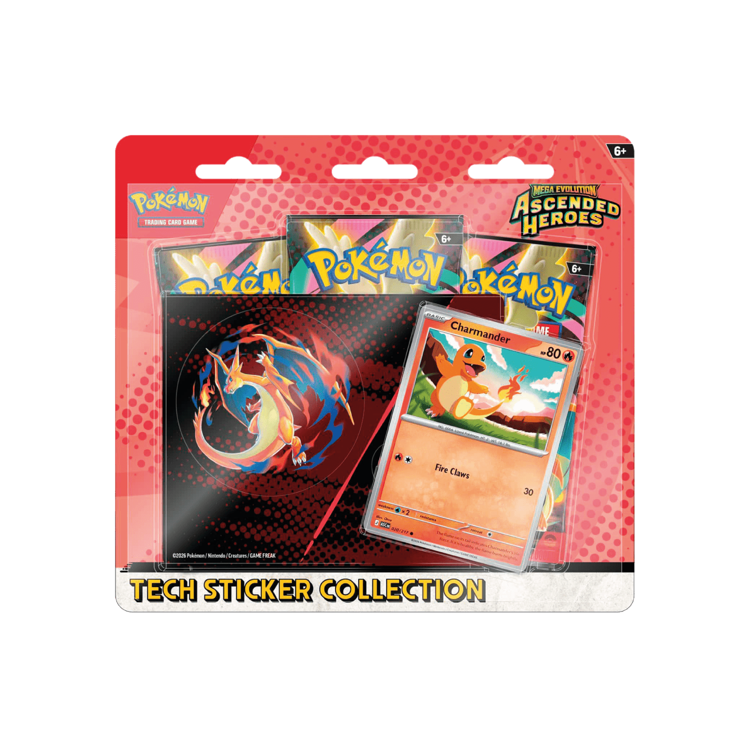 Pokemon ME2.5 - Ascended Heroes Tech Sticker Charmander - Psydeck