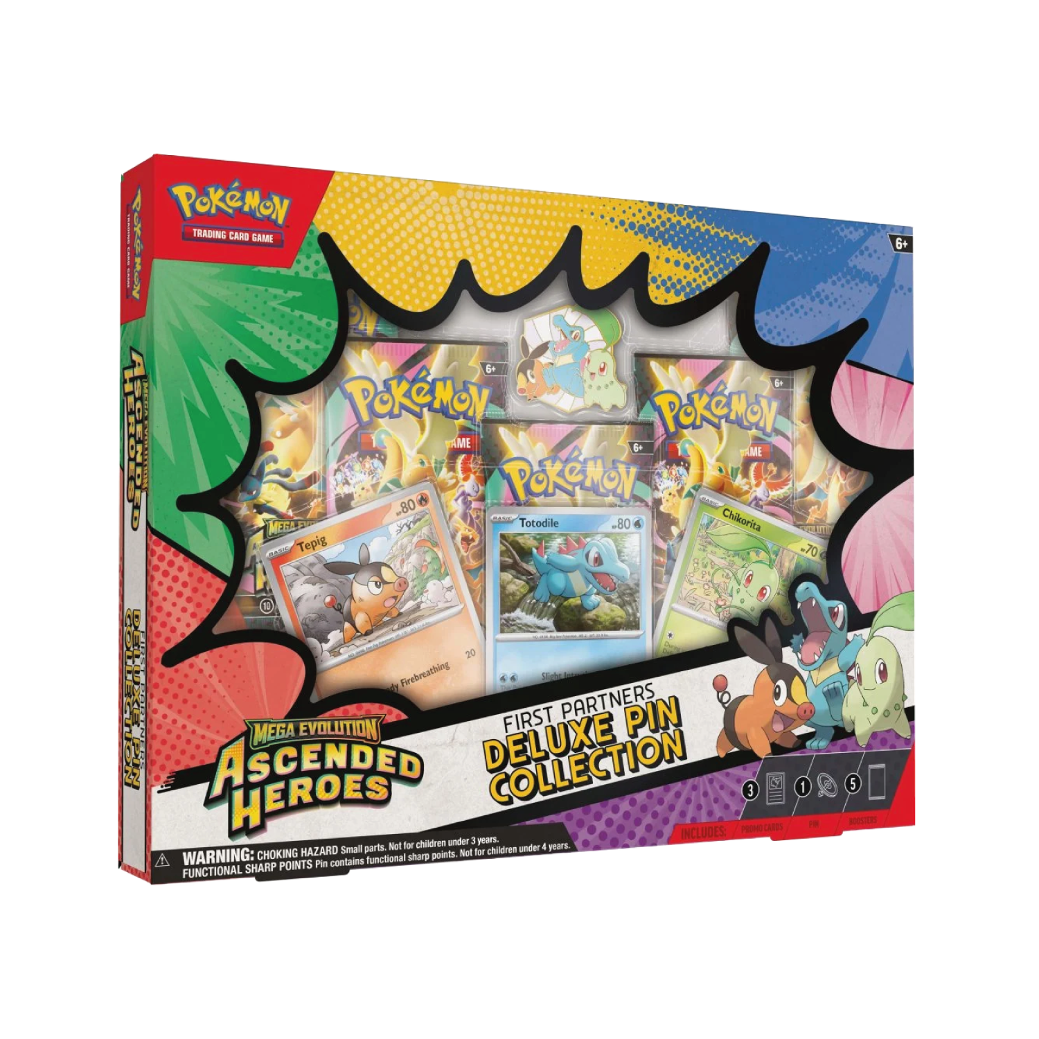 Pokemon ME2.5 - First Partners Deluxe Pin Collection Ascended Heroes - Psydeck