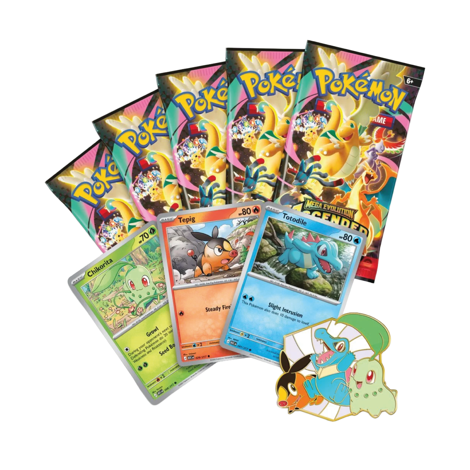 Pokemon ME2.5 - First Partners Deluxe Pin Collection Ascended Heroes - Psydeck