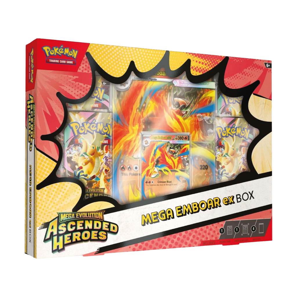Pokemon ME2.5 - Mega Emboar ex Box Ascended Heroes - Psydeck