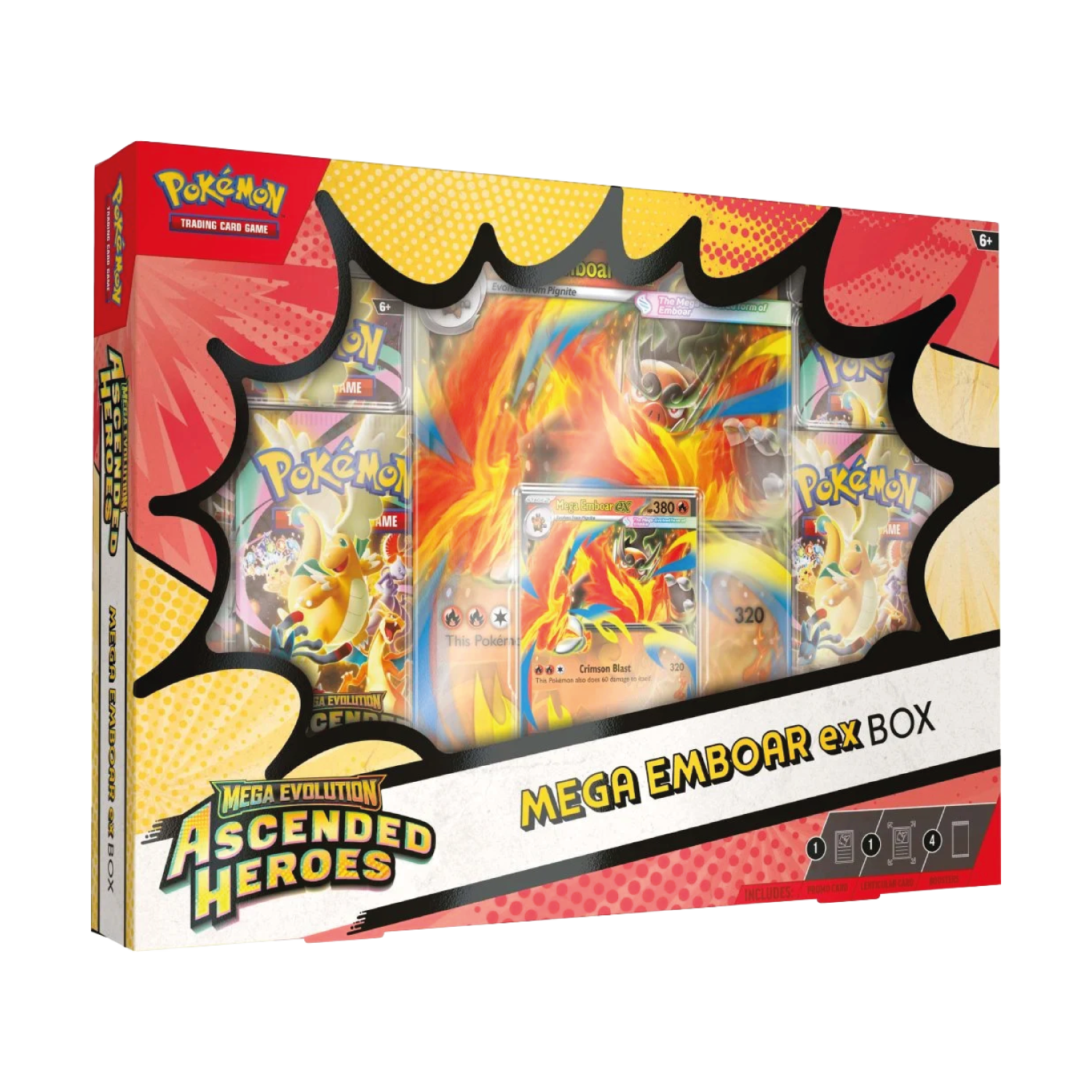 Pokemon ME2.5 - Mega Emboar ex Box Ascended Heroes - Psydeck