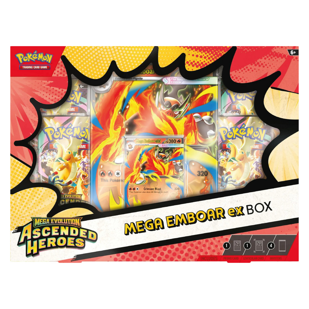 Pokemon ME2.5 - Mega Emboar ex Box Ascended Heroes - Psydeck
