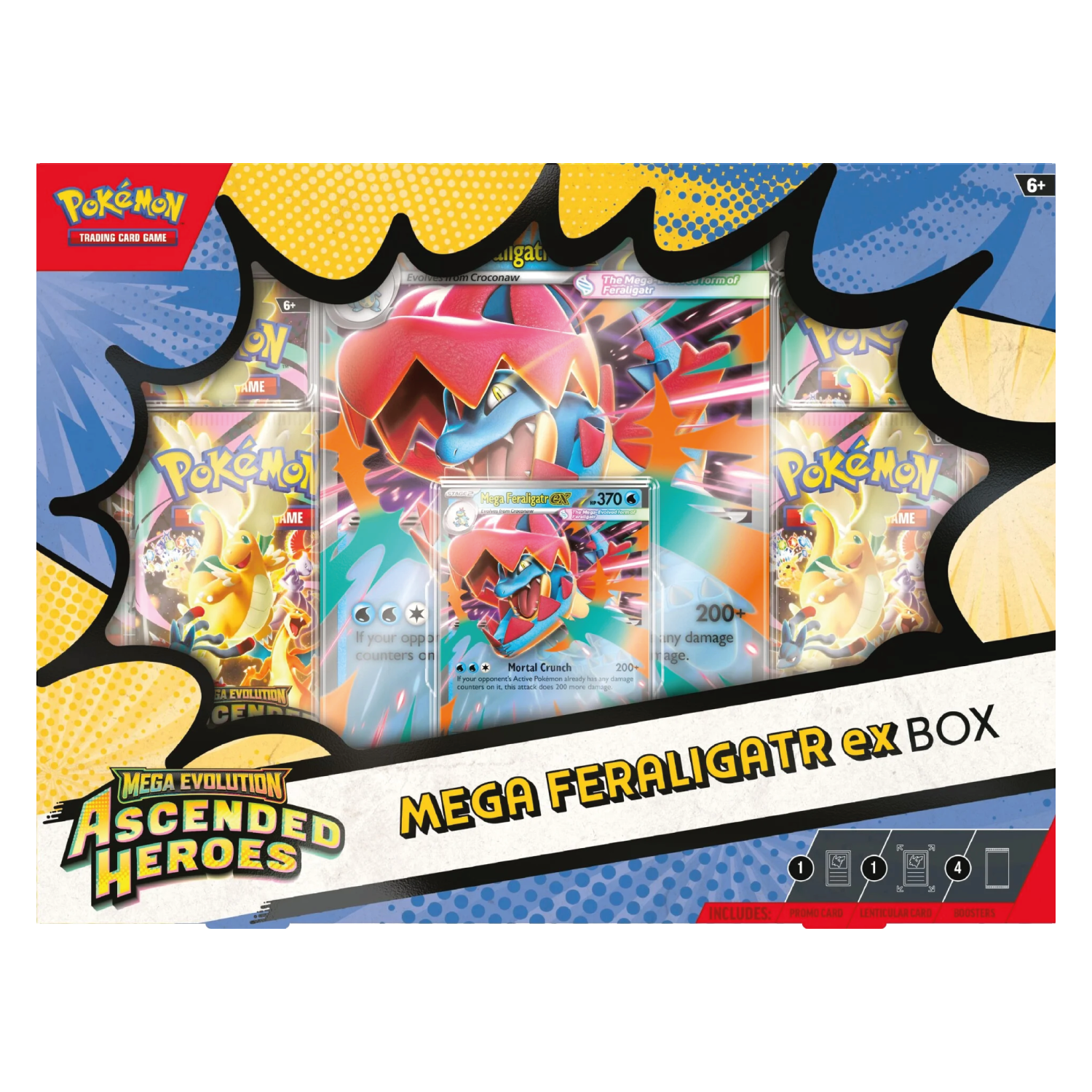 Pokemon ME2.5 - Mega Feraligatr ex Box Ascended Heroes - Psydeck