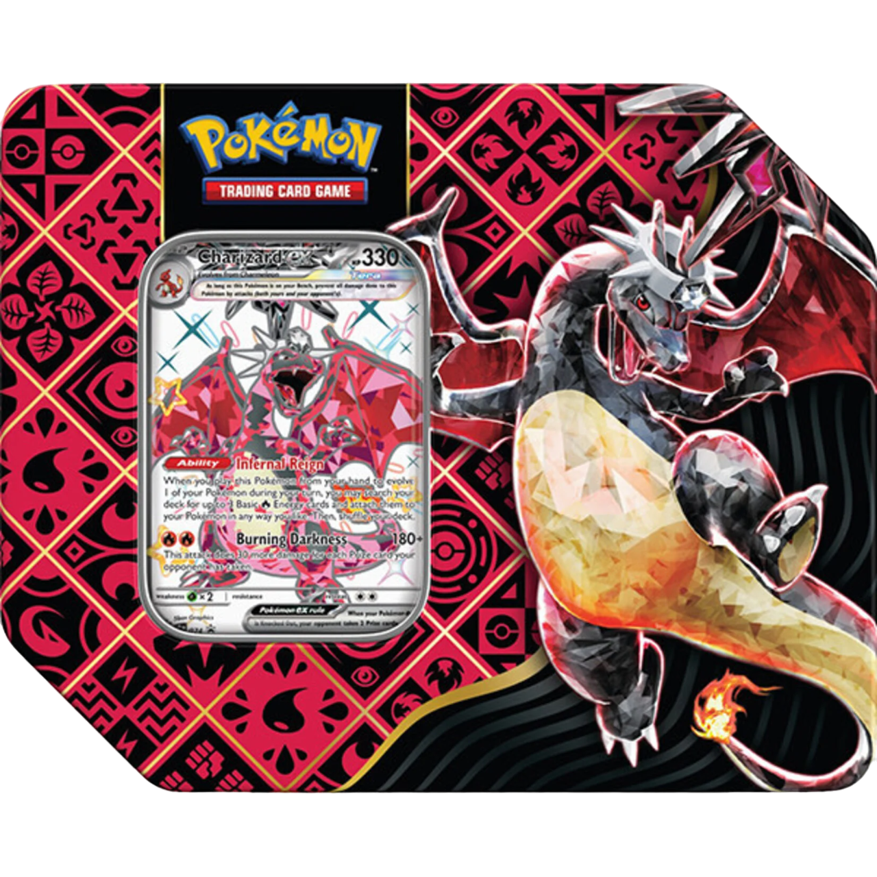 Paldean Fates Charizard Tin - US