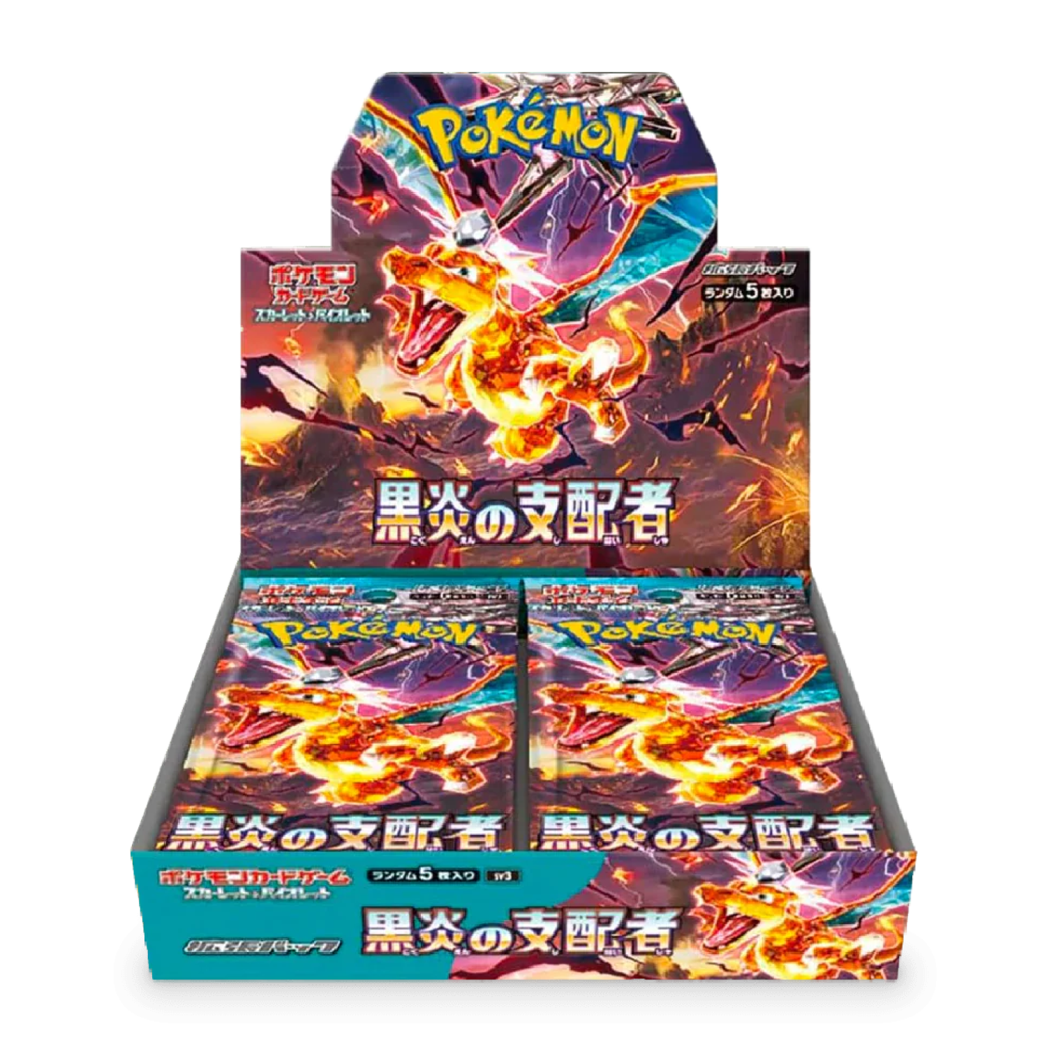 Pokemon Ruler of Black Flame Booster Box JP - Psydeck