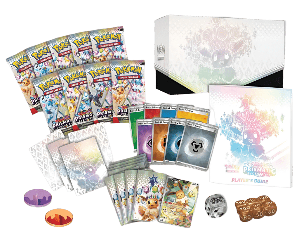 Pokemon Scarlet & Violet - Prismatic Evolutions Elite Trainer Box - Psydeck