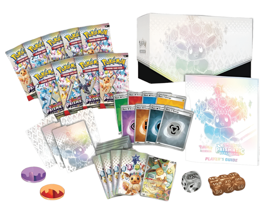 Pokemon Scarlet & Violet - Prismatic Evolutions Elite Trainer Box - Psydeck