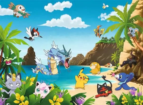 Pokémon XXL 200 peças - Psydeck