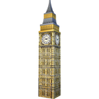 Puzzle 3D Mini Big Ben 54 Peças - Psydeck